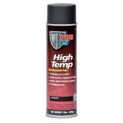 HIGH TEMP FLAT BLACK - SPRAY